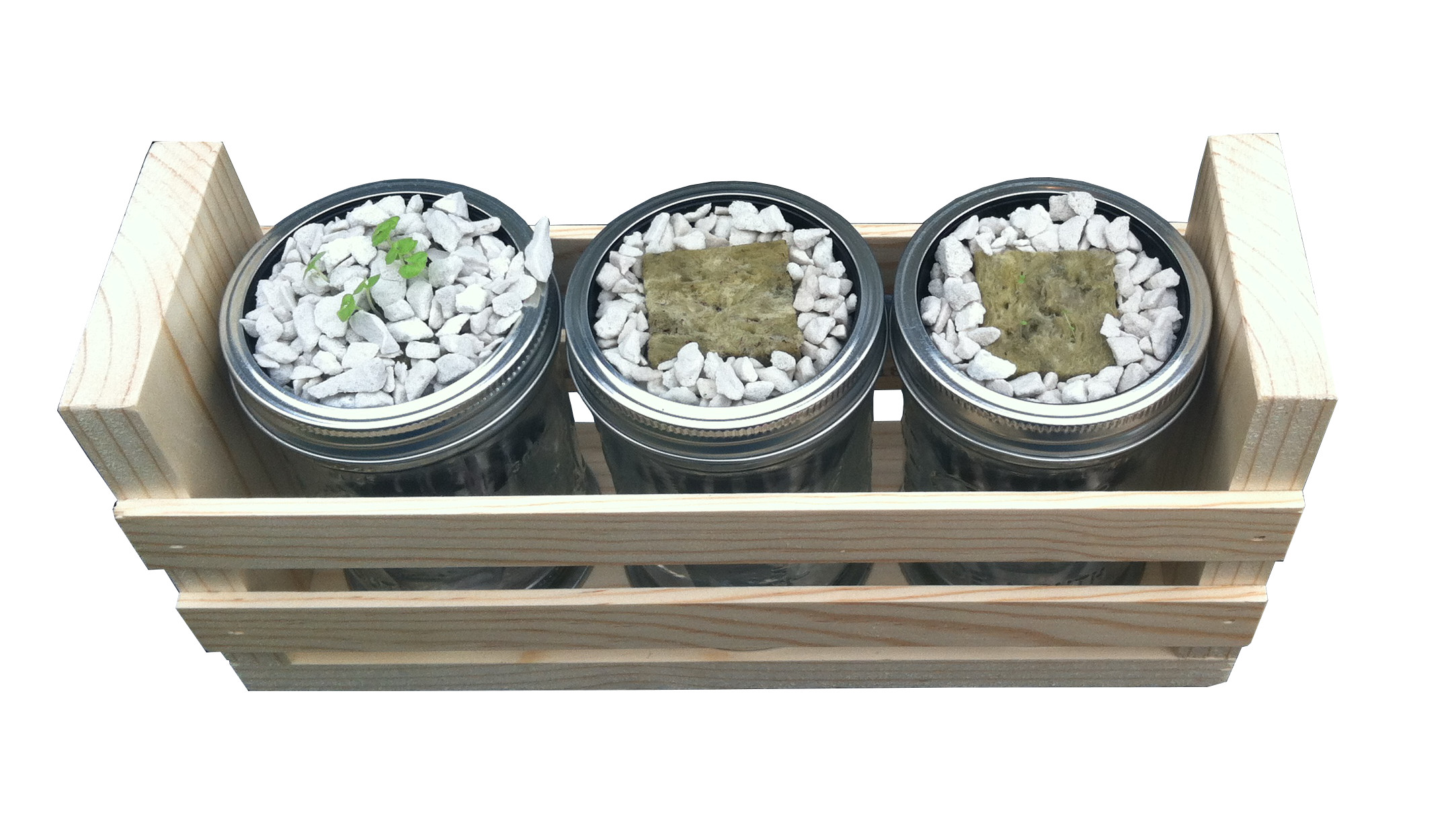 Image showcasing Hydroponic Herb Garden Kit – BACKYARD CEDARS