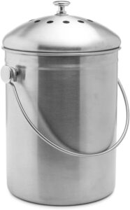 Epica Stainless Steel Compost Bin